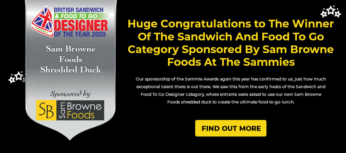 Sam Browne Foods Sammies banner 2020